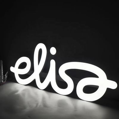 OEM Outlet Acrylische voor- en achterzijde LED Lichtgevende tekens voor advertentieborddisplay