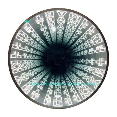 Kleurrijke Led 3D Neon Wall Infinity Mirror Tunnel voor Home Decor Statement Making Design