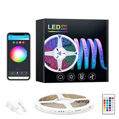 80 Ra 110 lm/w Smart Music LED Strip Light met magische kleurenwisseling en Bluetooth