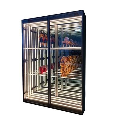 Infinity Abyss Mirror Display Case Aanpasbare kleuren en aangepaste dikteopties