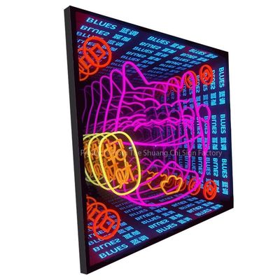 Neon Abyss Mirrors Perfect Focal Point Custom Neon Infinity Mirror met dimmer ondersteuning