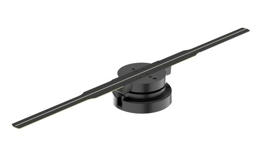 3D-hologramfan met een hoge contrastverhouding van 1,692 mm en een invoerspanning van 100-240 W/AC 50/60 Hz