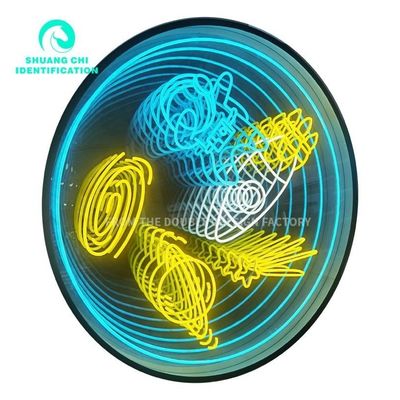 Gepersonaliseerde kleur neon spiegel ambiance verlichting De perfecte manier om uw ruimte te verlichten