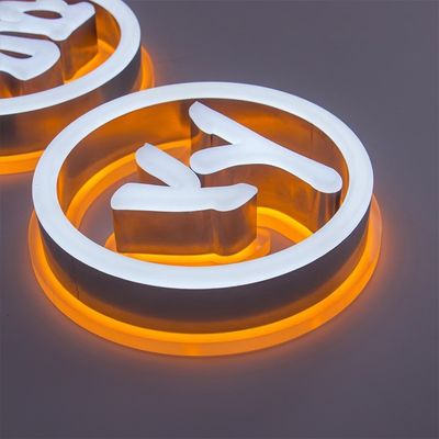 Adapter stroomvoorziening In Vogue Acryl 3D LED Plastic Lichtgevende tekens voor winkelfront