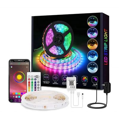 12V LED lichtstrook met 30/60/90/120/144 RGB WS2815 LED's Flexibel en aanspreekbaar