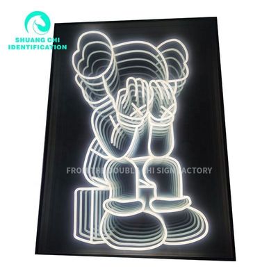 Transformeer je decor met Neon Abyss Spiegel Trends en Muurschroef Fix Installatie