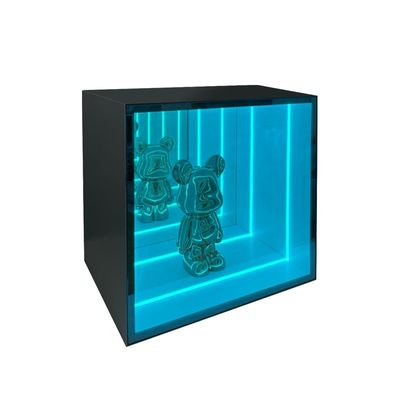 Indoor Outdoor Hanging wand led kleurverandering licht decoratieve afgrond oneindige spiegel display spiegelkast