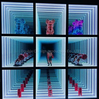 Mode Trends Explosie Speelgoed Figuur Juwelen Lego Abyss Infinity Mirror Display Cases
