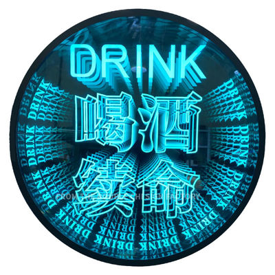 3D Magic Multicolor Duizendlaag Abyssal Neon Mirror Infinity Ja Ondersteuning Dimmer 1-