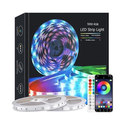 Facebook-Instagram-gecontroleerde slimme LED-strooklicht voor buiten-interieurdecoratie