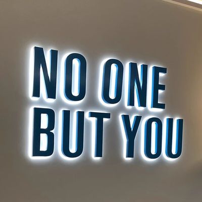 Acrylisch open bord Lichte spoortekens met LED-lampen Lichtbron Achtergrondlicht Letters