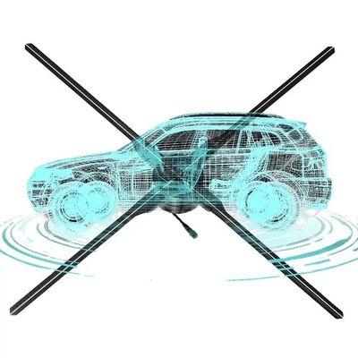 Hoge helderheid 2300 3D Hologram Display Rotate Ad Player LCD Digital Signage voor uw