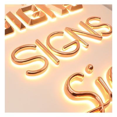 Lichtgevende tekens LED-letterverlichting voor indoor- en outdoor-advertentie-display