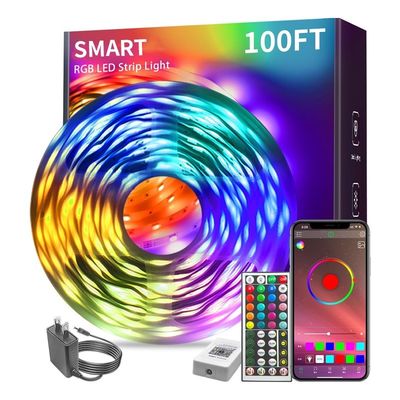 Residential Multicolor Adressable SK6812 SMD 5050 RGB LED Strip Lights met App