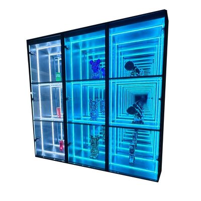 2024's Fashion Trend Customized Size Lego Wijn Verzamelkaart Infinity Mirror Display Case