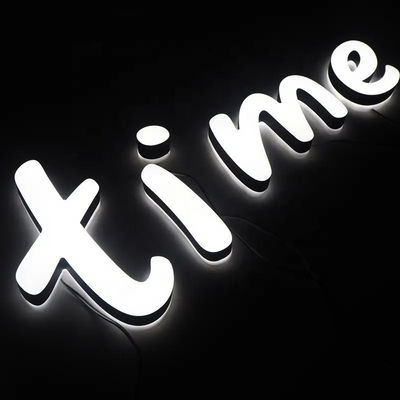 Lichtgevende tekens LED-letterlichten Muurschild voor binnen- en buitenadvertentie