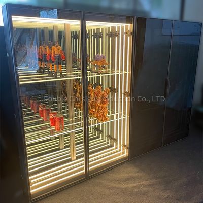 Professionele, op maat gemaakte dikte-display voor commerciële ruimtes DC12V/AC110-220V