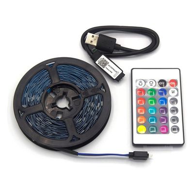5m 12v 5050 RGB LED Pixel Strip Lights Flexible afstandsbediening WiFi Smart Multi Color