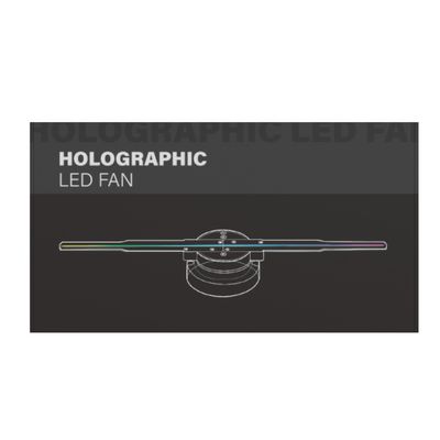 3D-holografisch scherm 1080 resolutie en 1,692 mm contrastverhouding voor verbeterde branding