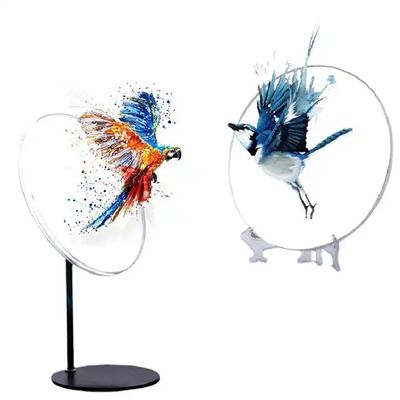 Stations 3D Programmable Wall Hologram Led Display Fan voor Ultra-Wide Lcd Display
