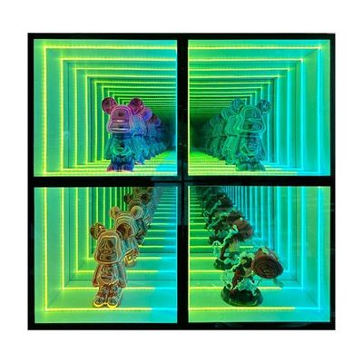 Trend Infinity Mirror Display Case voor sieraden Cosmetische Parfum en horloge Aanpasbaar