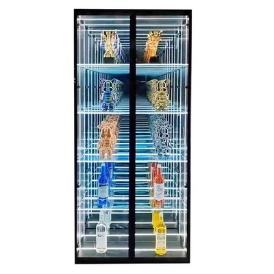 Hoge helderheid LED-lichtbron op maat Infinity Illusion Mirror Display Case