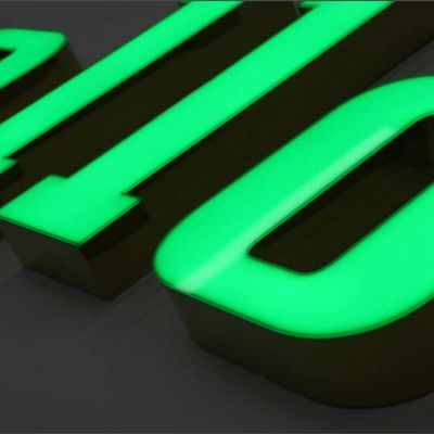 Buiten digitale billboard acryl LED letter lampen met hoge helderheid lichtbron