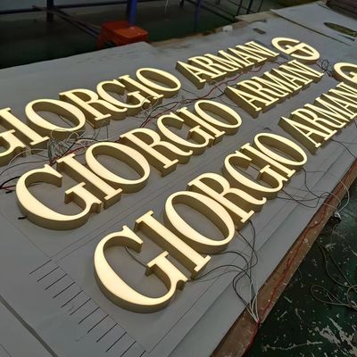 Buiten digitale billboard acryl LED letter lampen met hoge helderheid lichtbron