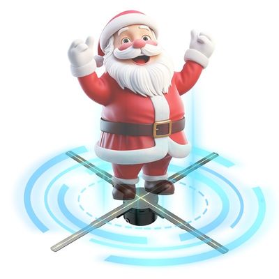 42 cm-62 cm Synchroniseerde Hologram Fan Beweeglijke 3D Fan Reclame 3D Projector Hologram 3D Holografisch Display