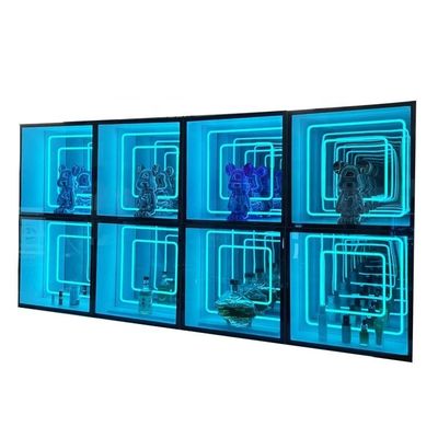 Exclusieve aanpasbare Infinity Mirror Display Case voor Lego Minifigures Collection