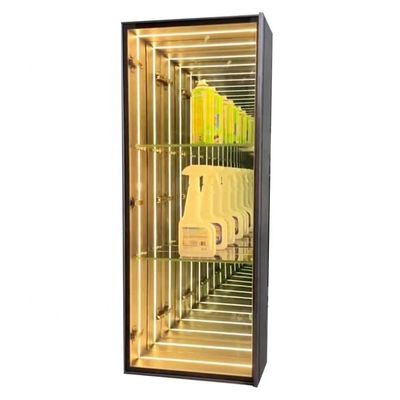 Exclusieve aanpasbare Infinity Mirror Display Case voor Lego Minifigures Collection