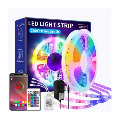 Smart 12V Wifi afstandsbediening 5050 2835 RGB COB LED-strooklicht met IP65-classificatie