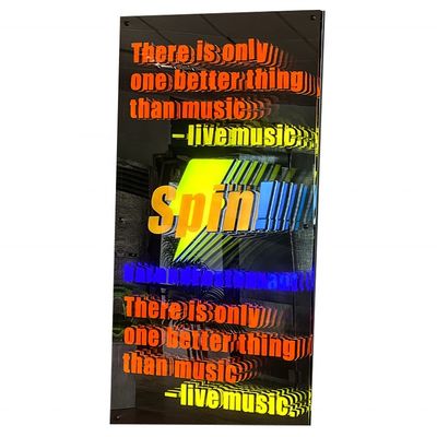 Verbeter uw straat advertentiebord met aangepaste blinkende spiegel acryl LED letters