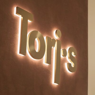50000 uur werken Levensduur Customized LED Channel Letters voor outdoor winkel signage