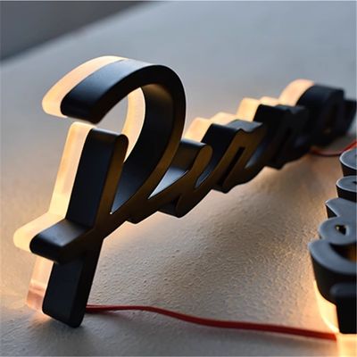 50000 uur werken Levensduur Customized LED Channel Letters voor outdoor winkel signage