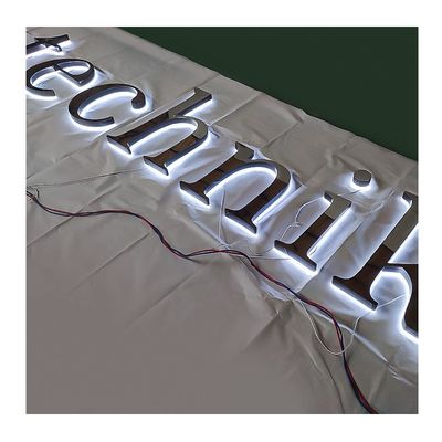 Indoor Outdoor Advertising Display Roestvrij staal Acryl LED Channel Letters Signage