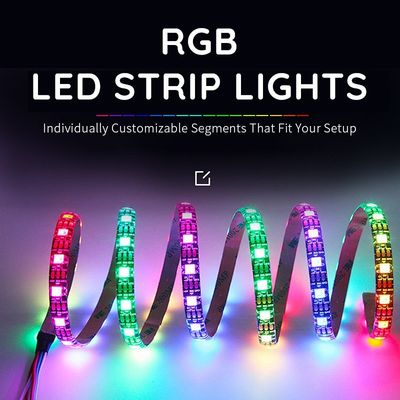 3M Aura BT Mesh Mobile Smart Phone APP Control Dimmable Flexible RGB SMD 5050 150 LED Strip Lights met 40 toetsen Afstandsbediening