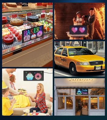 15.2CMx10.5CMx10.5CM Pakket afmetingen Flexibel LED-display met Smart APP-besturing