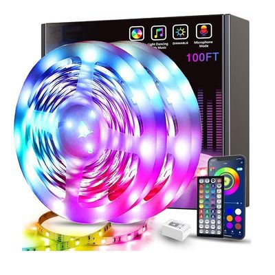 18/30/60 LED's SMD5050 LED Flexible Strip Light Kits DC 12V/24V voor commerciële decoratie