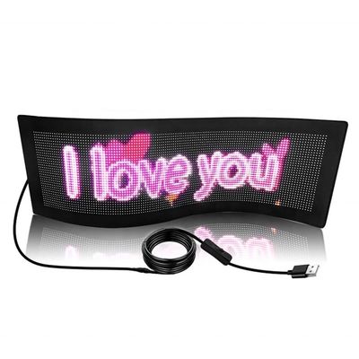 Smart App Control USB LED-bord voor tentoonstellingszaal Mini LED-advertentie-display
