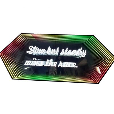 Kleurrijke LED Infinity Abyss Sign voor op maat gemaakte zakelijke zichtbaarheid en signage oplossingen