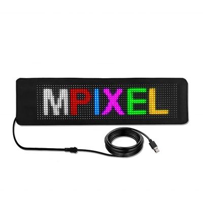 Rolling Pattern Animation Image Bluetooth App Control Panel Flexibel LED Auto Sign Display