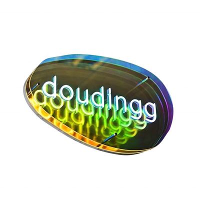 Op maat gemaakte LED Letter Abyssal Mirror Light voor Magic Mirror Infinity Mirror Logo Sign