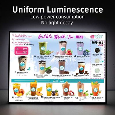 Slim Magnetisch Frame LED Lichtdoos voor Indoor Reclame Film Posters A1 A2 A3 A4 A5