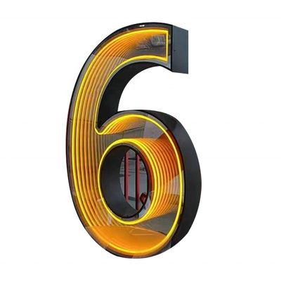 DC 12V Custom LED Signs Spiegel LED 3D Tiefeffekt Infinity Mirror Sign en Logo met draadloos