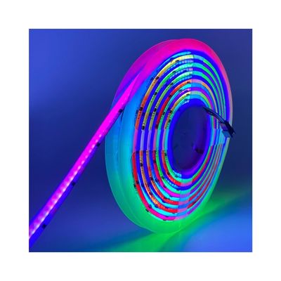 Kleurveranderend Multicolor Flexibel COB LED Strip Light 16,4ft 5m 24V voor kamer Slaapkamer Party DIY Decoratie