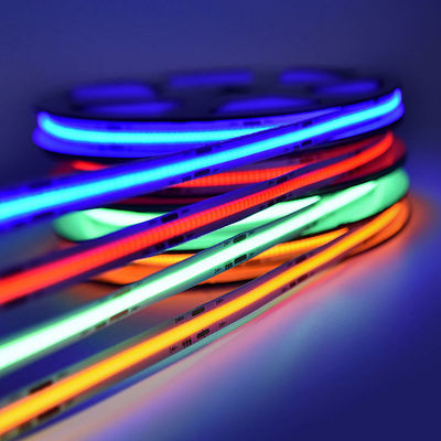 Kleurveranderend Multicolor Flexibel COB LED Strip Light 16,4ft 5m 24V voor kamer Slaapkamer Party DIY Decoratie