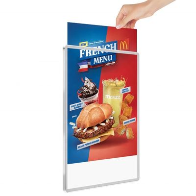 Indoor A1 A2 A3 A4 A5 LED-lampkast bord voor restaurant en café speciale aanbiedingen