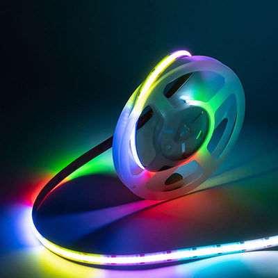 Kleurrijke huisverlichting 24V RGBCW Adreserbare Cob LED strip met controller en 6000lm