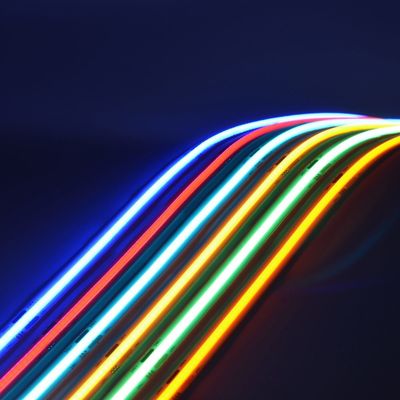 RGBCW RGBW RGB COB Silicone Adreserbare LED Strip Licht Cob Strips voor lichte snaren